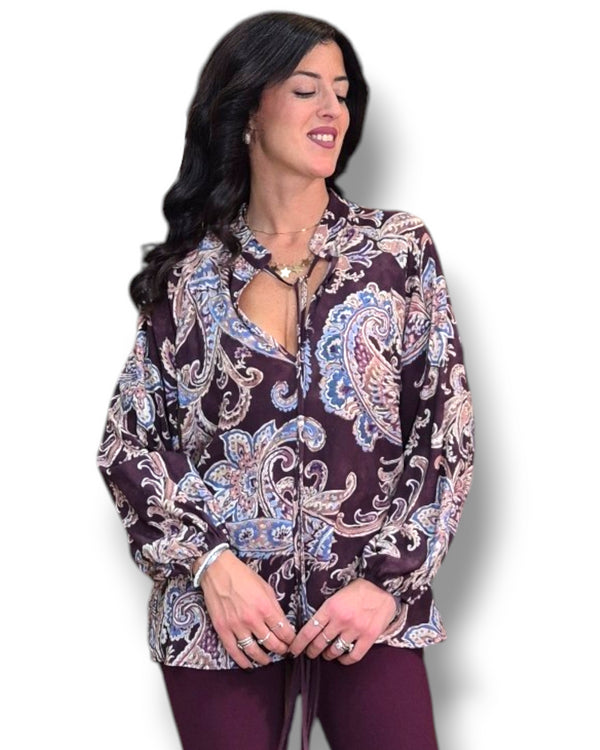CAMICIA NODO AL COLLO  GIPSY