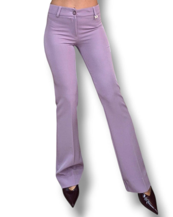 PANTALONE A ZAMPA SIENA