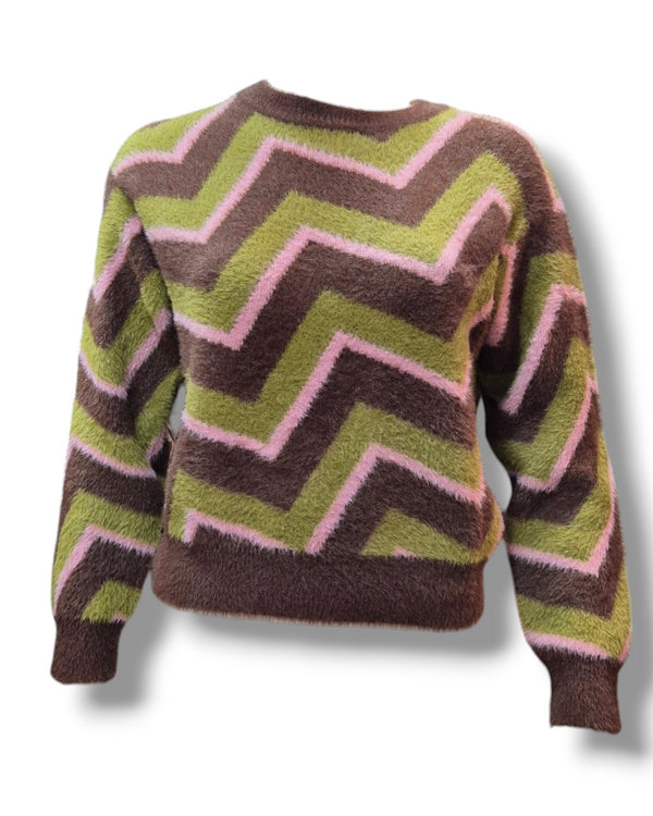 MAGLIONE ZIG ZAG